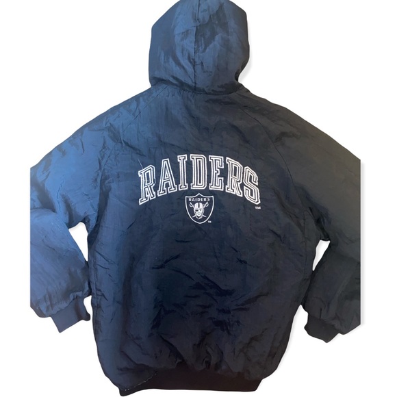 Vintage raiders windbreaker - Picture 3 of 4